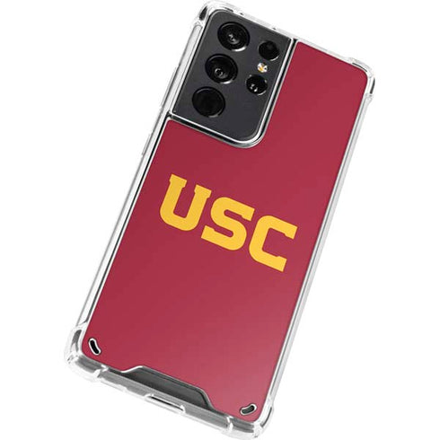 University of Southern California USC Galaxy S21 Ultra 5G Clear Case